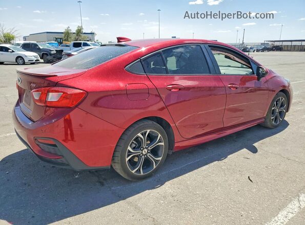 1G1BE5SM4K7140451 2019 CHEVROLET CRUZE Темно-бордовый 