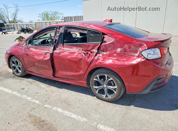 1G1BE5SM4K7140451 2019 CHEVROLET CRUZE Темно-бордовый 
