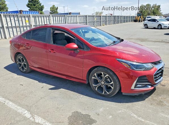 1G1BE5SM4K7140451 2019 CHEVROLET CRUZE Темно-бордовый 