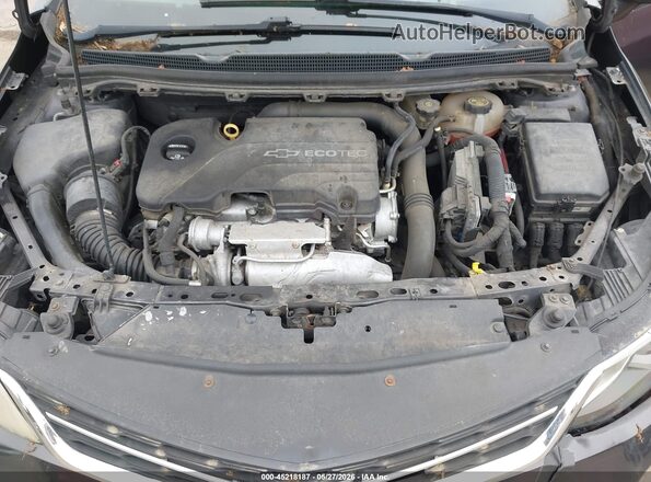 1G1BE5SM9G7278591 2016 CHEVROLET CRUZE Gray Вид ззаду