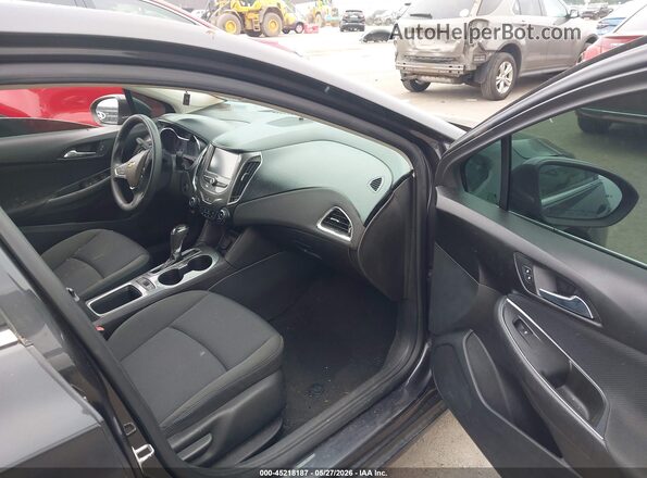 1G1BE5SM9G7278591 2016 CHEVROLET CRUZE Gray Вид салону спереду
