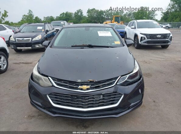 1G1BE5SM9G7278591 2016 CHEVROLET CRUZE Gray Вид щитка приладів