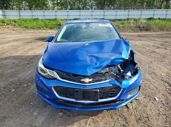 1G1BE5SM9J7101191 2018 CHEVROLET CRUZE Синий 