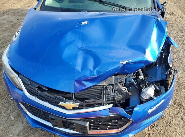 1G1BE5SM9J7101191 2018 CHEVROLET CRUZE Синий 