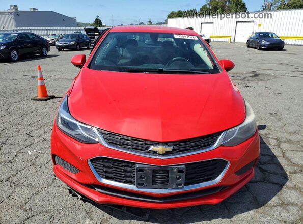 1G1BE5SMXJ7191676 2018 CHEVROLET CRUZE Красный 