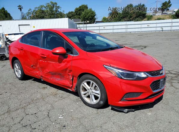 1G1BE5SMXJ7191676 2018 CHEVROLET CRUZE Красный 