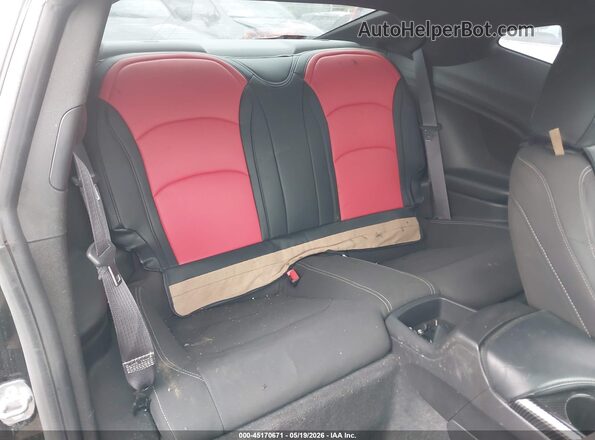 1G1FA1RS1G0136738 2016 CHEVROLET CAMARO Black VIN კოდის სტიკერის ხედი