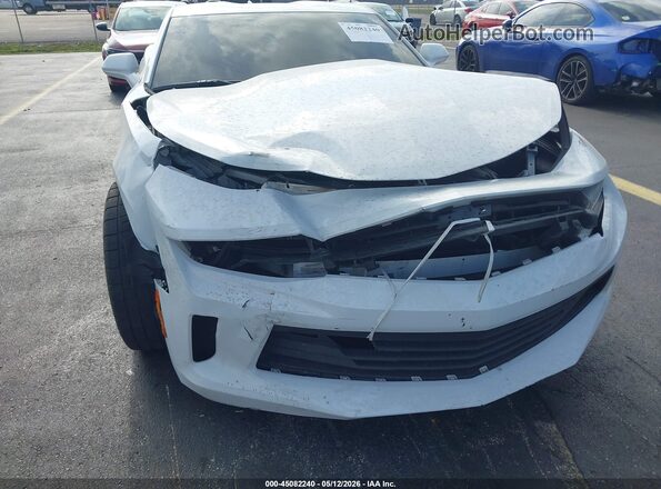 1G1FA1RX6J0158043 2018 CHEVROLET CAMARO White წინა ხედი