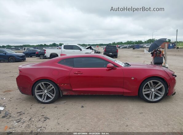 1G1FB1RS0J0162641 2018 CHEVROLET CAMARO Red Rear interior view