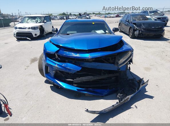 1G1FB1RS3H0187592 2017 CHEVROLET CAMARO Blue Դիմացի տեսք