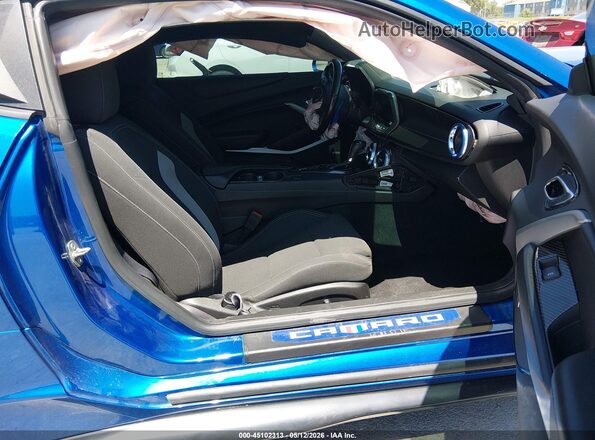 1G1FB1RS3H0187592 2017 CHEVROLET CAMARO Blue Սալոնի դիմացի տեսք