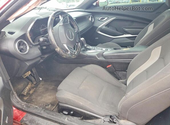 1G1FB1RS3J0142657 2018 CHEVROLET CAMARO Red წინა სალონის ხედი