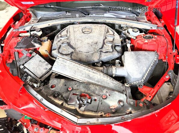 1G1FB1RS3M0140184 2021 CHEVROLET CAMARO Red Vista interior trasera