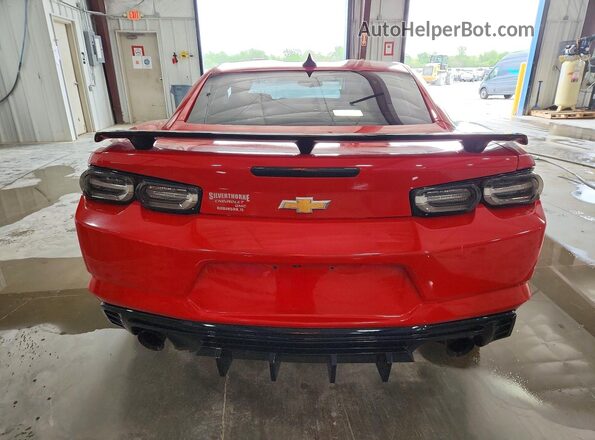 1G1FB1RS3M0140184 2021 CHEVROLET CAMARO Red Vista trasera