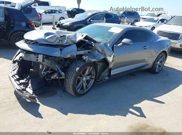 1G1FB1RS5L0103426 2020 CHEVROLET CAMARO Gray Առջևի ձախ երեք քառորդ տեսարան