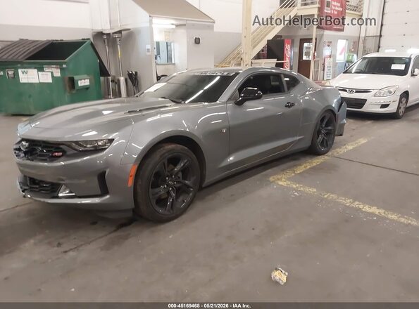 1G1FB1RS5L0148401 2020 CHEVROLET CAMARO Gray Առջևի ձախ երեք քառորդ տեսարան