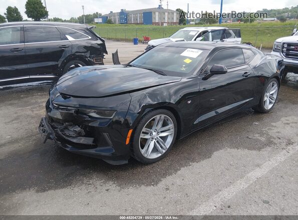 1G1FB1RS6J0156830 2018 CHEVROLET CAMARO Black Передня ліва чверть