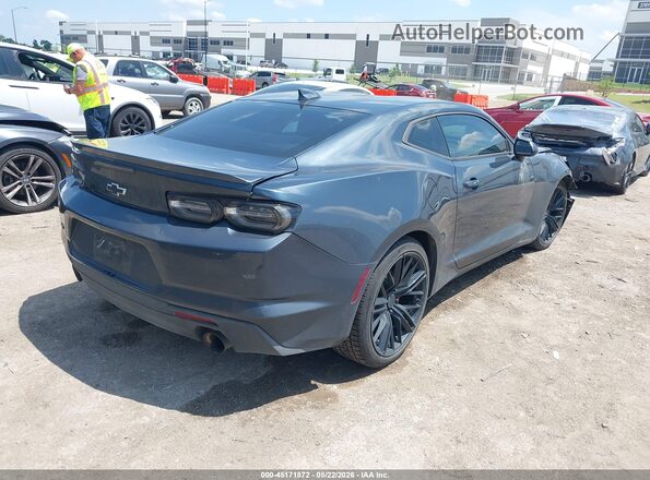 1G1FB1RX2M0113778 2021 CHEVROLET CAMARO Gray Հետևի աջ