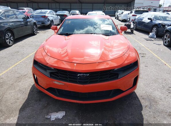 1G1FB1RX5L0146871 2020 CHEVROLET CAMARO Orange Սալոնի հետևի տեսք