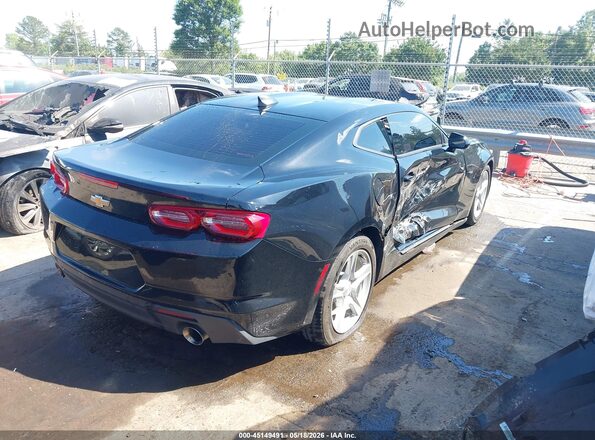 1G1FB1RX7N0112482 2022 CHEVROLET CAMARO Black უკანა მარჯვენა
