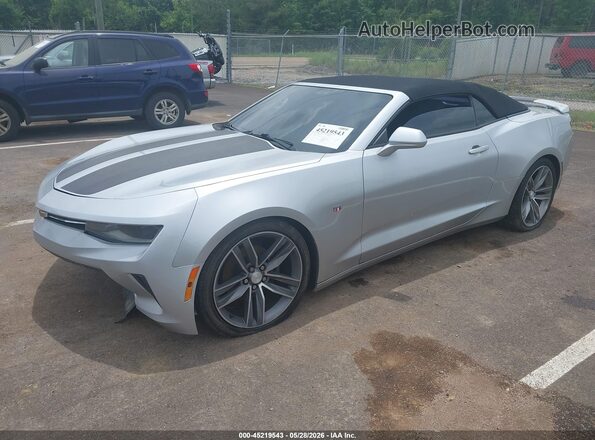 1G1FB3DS6H0171602 2017 CHEVROLET CAMARO Silver Առջևի ձախ երեք քառորդ տեսարան