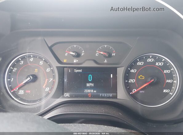 1G1FB3DS6H0171602 2017 CHEVROLET CAMARO Silver Հետևի նստատեղերի տեսք