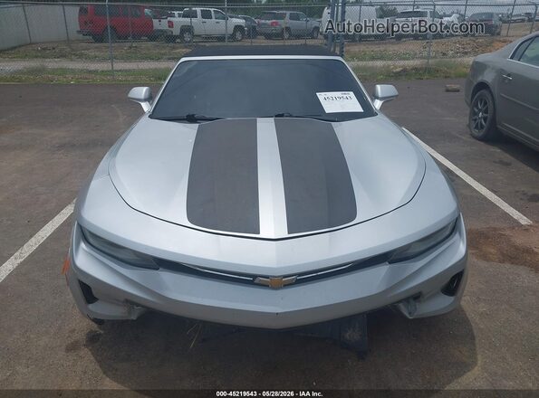 1G1FB3DS6H0171602 2017 CHEVROLET CAMARO Silver Սարքավորումների վահանակի տեսք