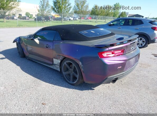 1G1FB3DS7H0200878 2017 CHEVROLET CAMARO Silver Trasero izquierdo