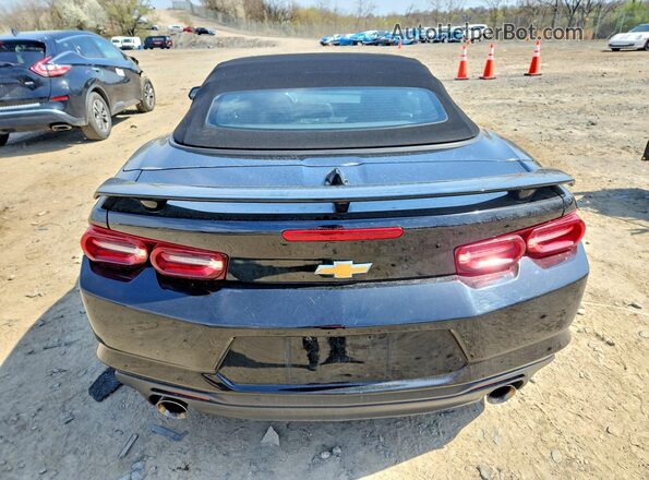 1G1FB3DS7P0146061 2023 CHEVROLET CAMARO Черный Вид сзади