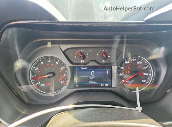 1G1FB3DS7P0146061 2023 CHEVROLET CAMARO Черный Вид щитка приборов