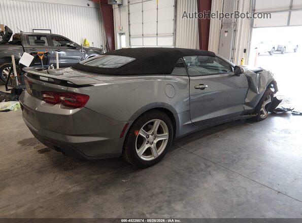 1G1FB3DX2L0104581 2020 CHEVROLET CAMARO Silver Trasero derecho