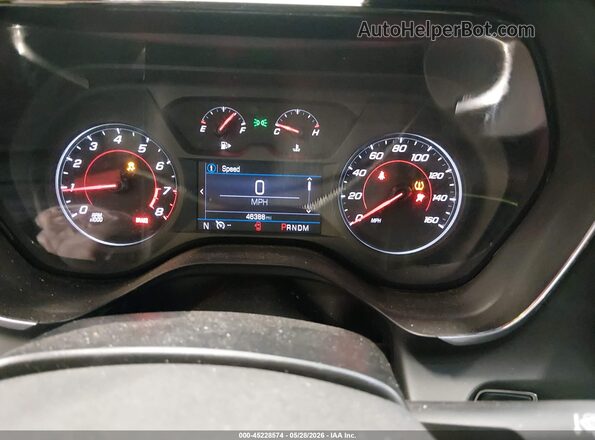1G1FB3DX2L0104581 2020 CHEVROLET CAMARO Silver Vista de los asientos traseros