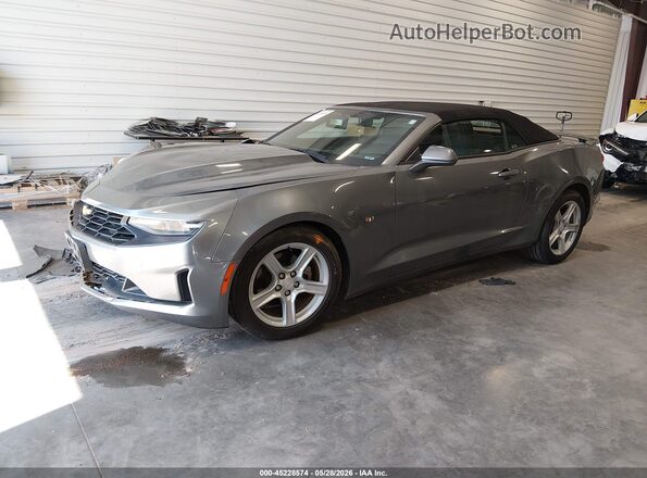 1G1FB3DX2L0104581 2020 CHEVROLET CAMARO Silver Vista tres cuartos delantera izquierda