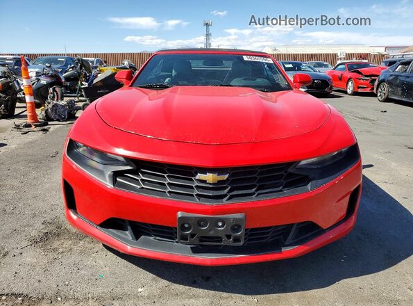 1G1FB3DX2L0120909 2020 CHEVROLET CAMARO Red 