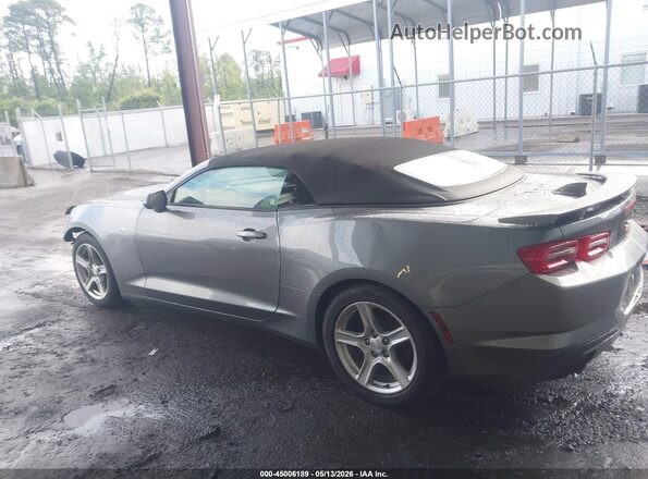 1G1FB3DX3L0130302 2020 CHEVROLET CAMARO Gray Widok wnętrza 360 stopni