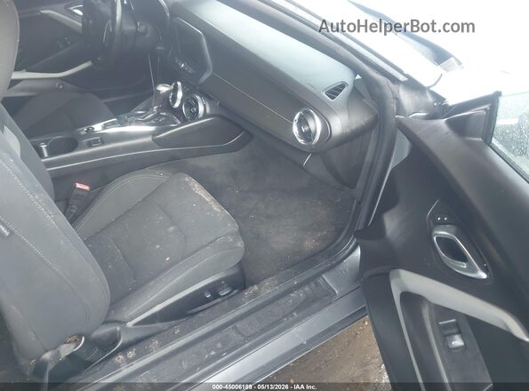 1G1FB3DX3L0130302 2020 CHEVROLET CAMARO Gray Widok wnętrza z przodu
