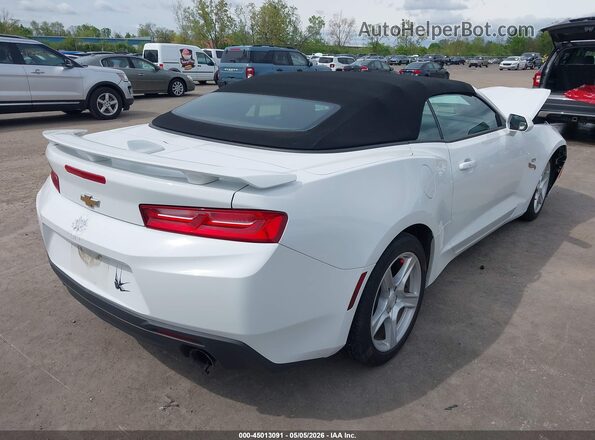 1G1FB3DX4J0101663 2018 CHEVROLET CAMARO White 
