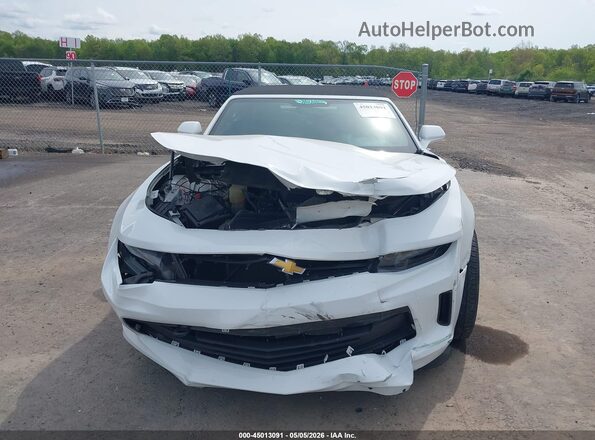 1G1FB3DX4J0101663 2018 CHEVROLET CAMARO White 