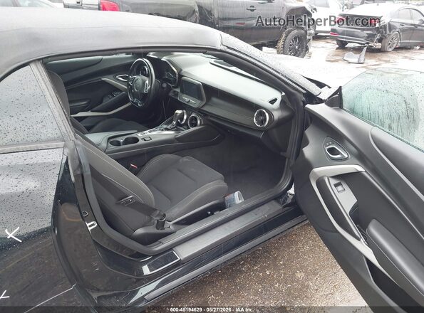 1G1FB3DX5K0126833 2019 CHEVROLET CAMARO Black Սալոնի դիմացի տեսք