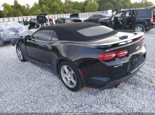 1G1FB3DX7L0108738 2020 CHEVROLET CAMARO Black Հետևի ձախ