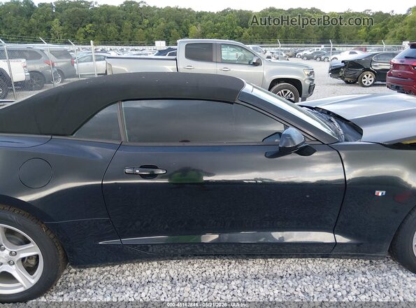 1G1FB3DX7L0108738 2020 CHEVROLET CAMARO Black Սալոնի հետևի տեսք