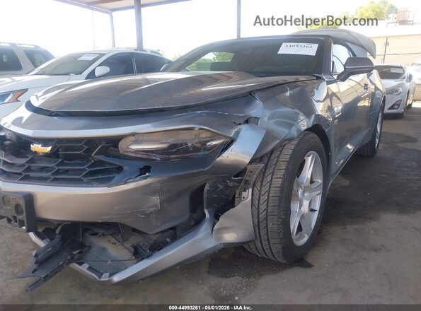 1G1FB3DX7L0132778 2020 CHEVROLET CAMARO Gray 