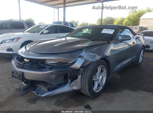 1G1FB3DX7L0132778 2020 CHEVROLET CAMARO Gray 