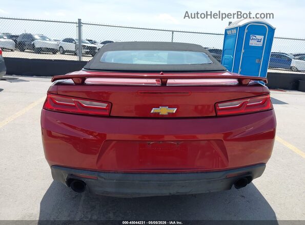 1G1FB3DX9G0164007 2016 CHEVROLET CAMARO Red 