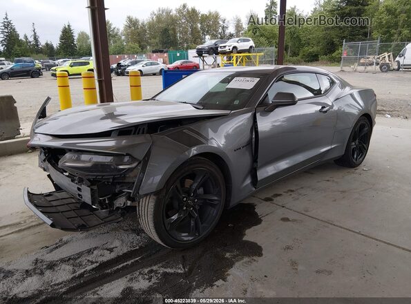 1G1FD1RS3M0135979 2021 CHEVROLET CAMARO Gray Front left