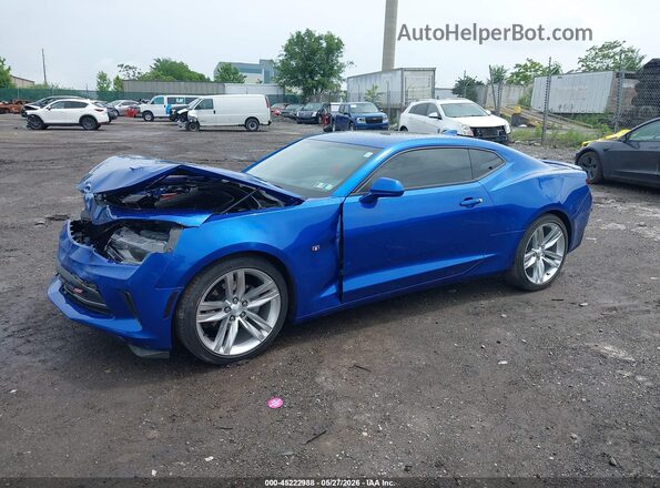 1G1FD1RS5G0185500 2016 CHEVROLET CAMARO Blue წინა მარცხენა ხედი სამი მეოთხედიდან