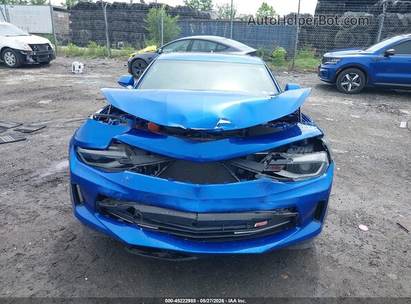 1G1FD1RS5G0185500 2016 CHEVROLET CAMARO Blue ხელსაწყოთა პანელის ხედი
