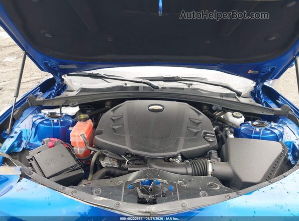 1G1FD1RS5G0185500 2016 CHEVROLET CAMARO Blue უკანა ხედი