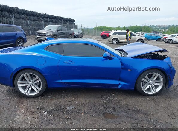 1G1FD1RS5G0185500 2016 CHEVROLET CAMARO Blue უკანა სალონის ხედი