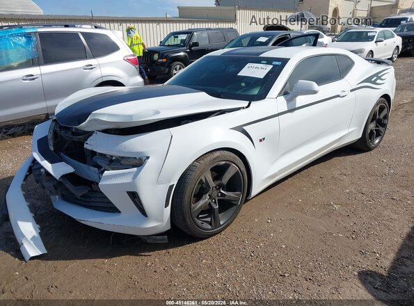 1G1FD1RS9G0136722 2016 CHEVROLET CAMARO White წინა მარცხენა ხედი სამი მეოთხედიდან